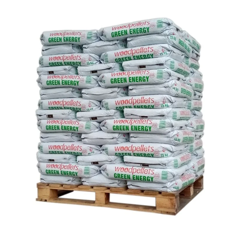 Pellets Green Energy – Palette mit 65 Säcken à 15 kg