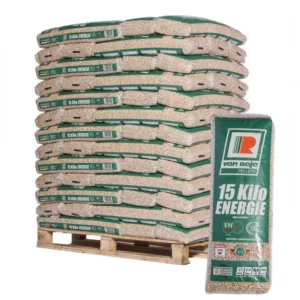 Pellets Van Roje – Palette mit 65 Säcken
